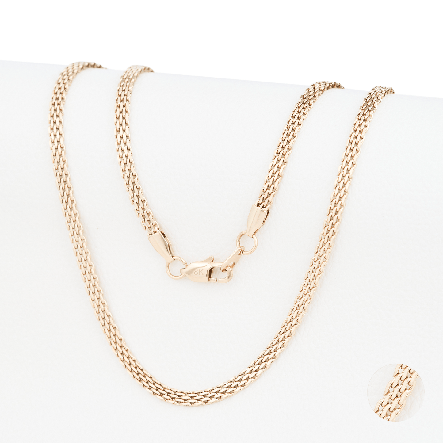 Cadena Chinesca Oro Laminado 18k
