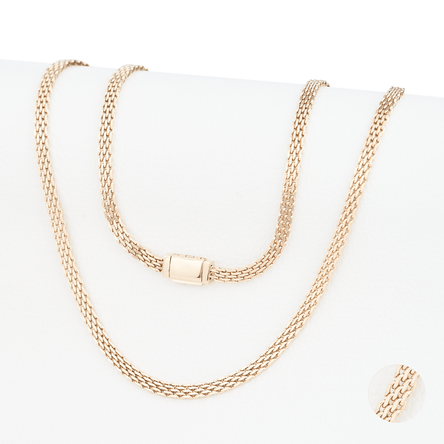 Cadena Chinesca Oro Laminado 18k