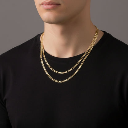 CADENA CARTER ORO LAMINADO 18K