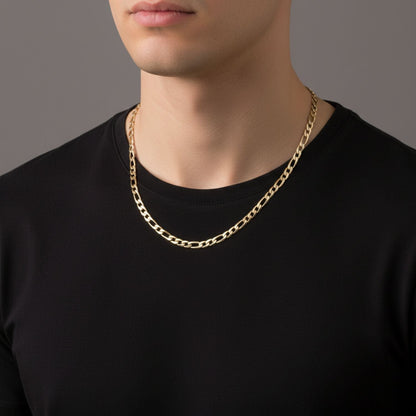CADENA CARTER ORO LAMINADO 18K