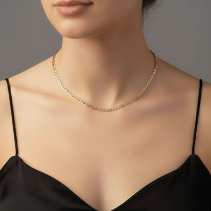 CADENA CARTER ORO LAMINADO 18K