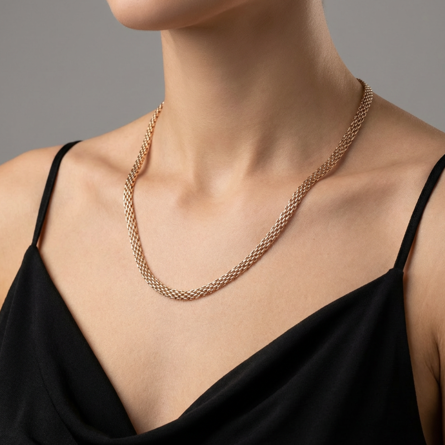 Cadena Chinesca Oro Laminado 18k