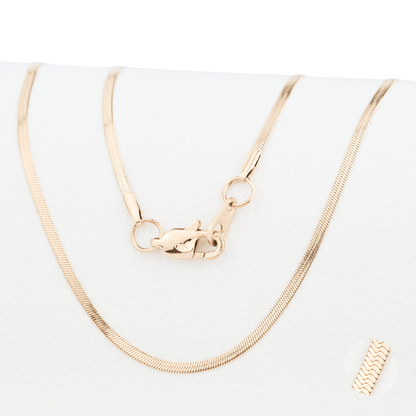 CADENA EGIPCIA ORO LAMINADO 18K