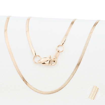 CADENA EGIPCIA ORO LAMINADO 18K