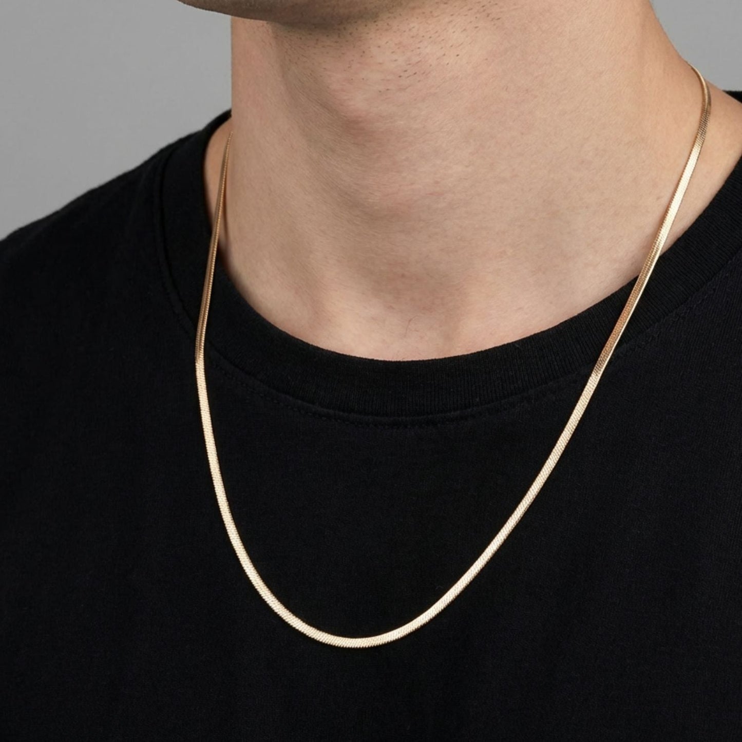 CADENA EGIPCIA ORO LAMINADO 18K