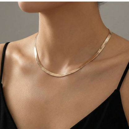 CADENA EGIPCIA ORO LAMINADO 18K