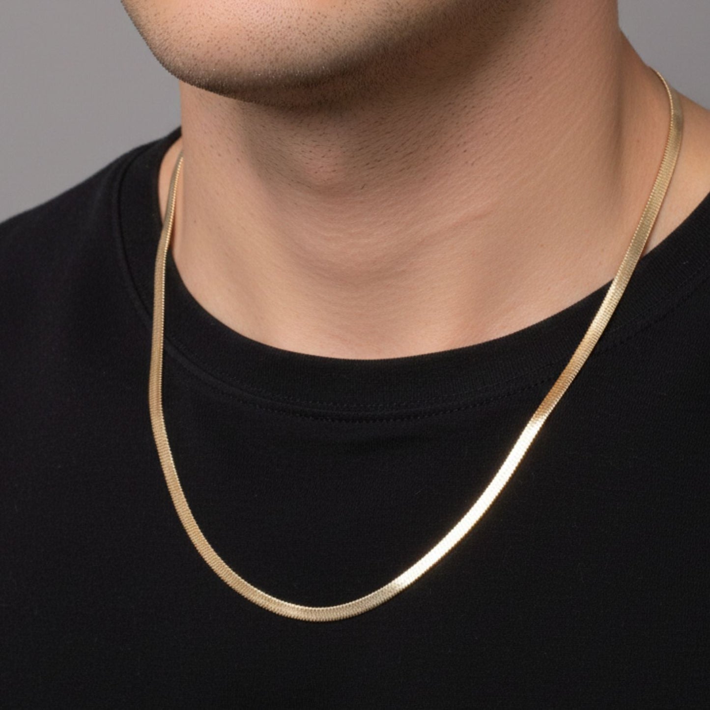 CADENA EGIPCIA ORO LAMINADO 18K