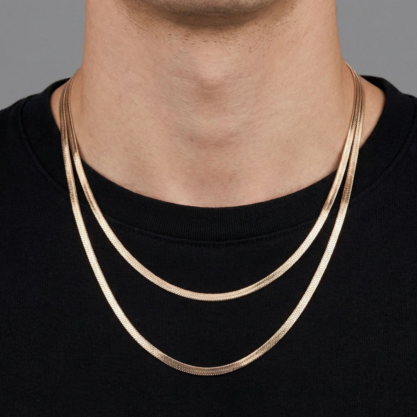 CADENA EGIPCIA ORO LAMINADO 18K