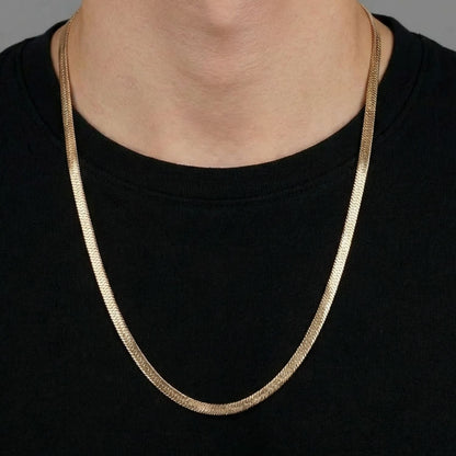 CADENA EGIPCIA ORO LAMINADO 18K