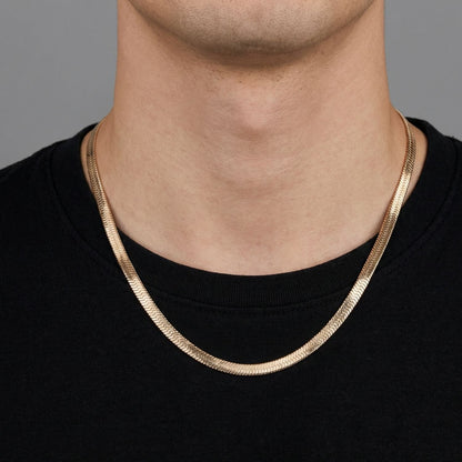 CADENA EGIPCIA ORO LAMINADO 18K