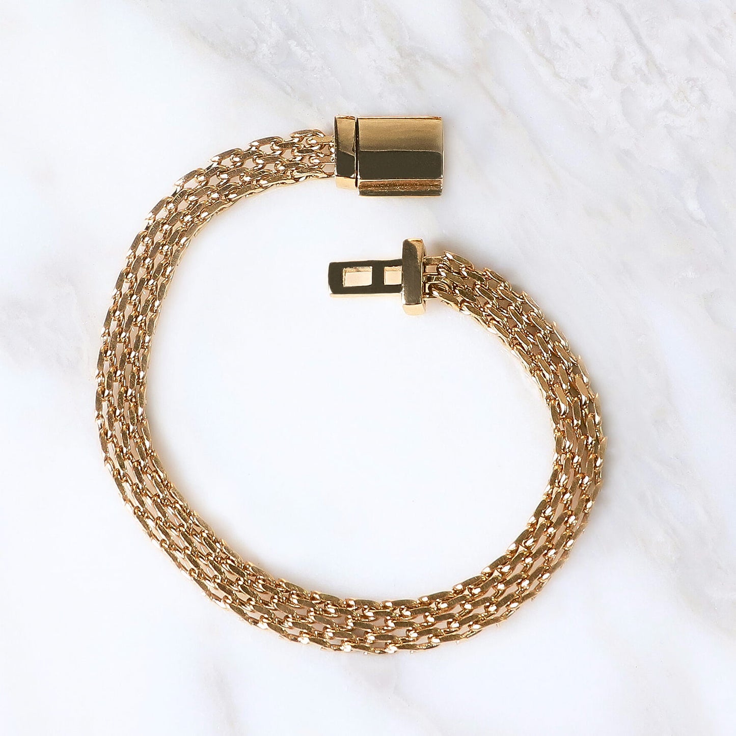 PULSERA CHINESCA ORO LAMINADO 18K