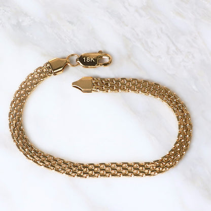 PULSERA CHINESCA ORO LAMINADO 18K