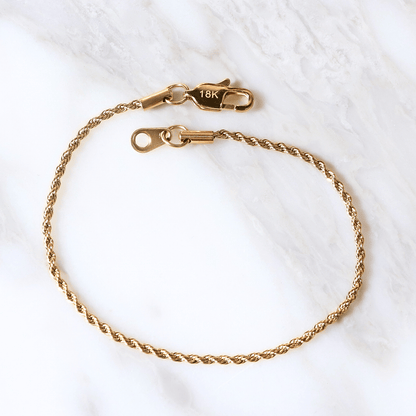 PULSERA TOURBILLON ORO LAMINADO 18K