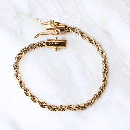 PULSERA TOURBILLON ORO LAMINADO 18K
