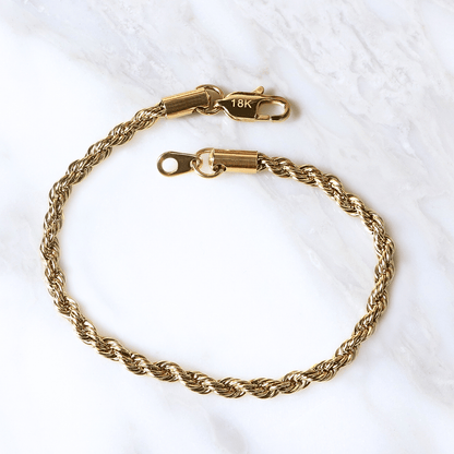 PULSERA TOURBILLON ORO LAMINADO 18K
