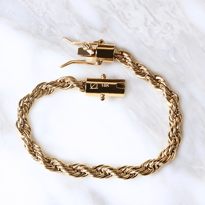 PULSERA TOURBILLON ORO LAMINADO 18K