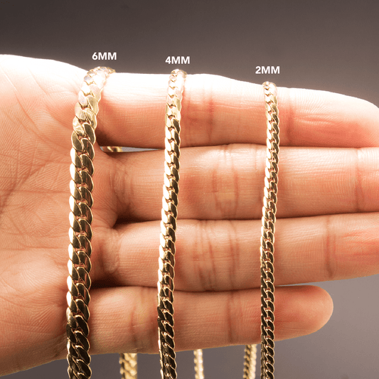 CADENA SERPIENTE LISA ORO LAMINADO 18K