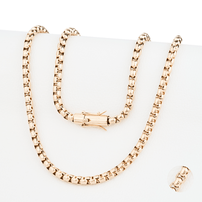 CADENA VENECIANA UNISEX ORO LAMINADO 18K