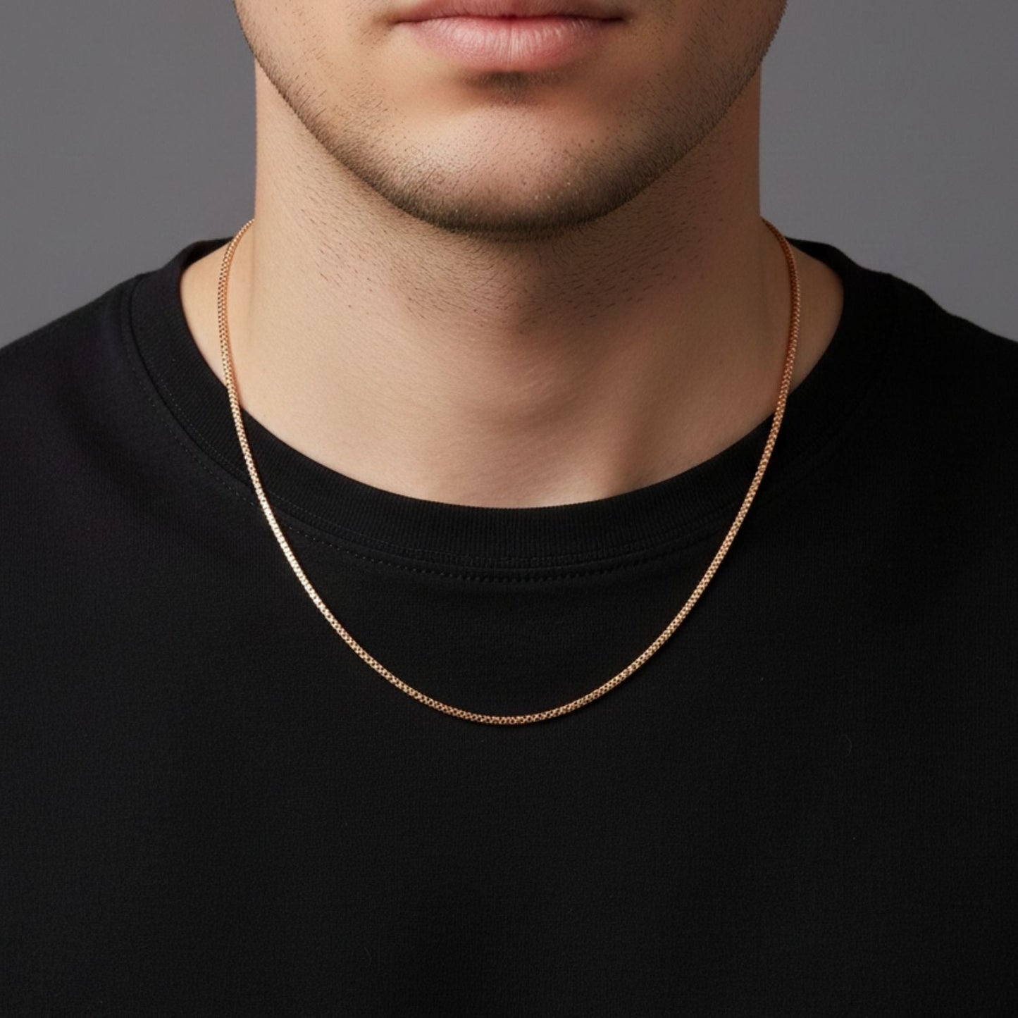 CADENA VENECIANA UNISEX ORO LAMINADO 18K